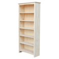 thumbnail image 1 of International Concepts Home Accents Unfinished 72" Shaker Bookcase, 1 of 7