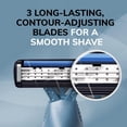 thumbnail image 2 of BIC Flex 3 Titanium Disposable Razors for Men, Great Razors For a Smooth and Comfortable Shave, Shaving Razors With 3 Blades, 8 Count, 2 of 9