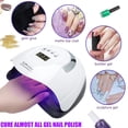 thumbnail image 2 of UV LED Nail Lamp   180W Nail Curing Lamps for Home & Salon  Led Nail Dryer with Automatic Sensor/4 Timer Setting  Professional Nail Art Tools for Gel Polish, 2 of 12