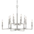 thumbnail image 3 of Golden Lighting 8209-12 PW Ellyn 12 Light Chandelier, Pewter, 3 of 6