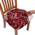 thumbnail image 1 of Up to 65% Off SMihono Chair Covers Dining Room Chair Protector Slipcovers Christmas Decoration, 1 of 3