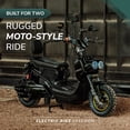 thumbnail image 2 of EMMO Monster eBike - Electric Moped Scooter - 72V - 70km Range - QS Motor - Blue - Removable Battery, 2 of 9