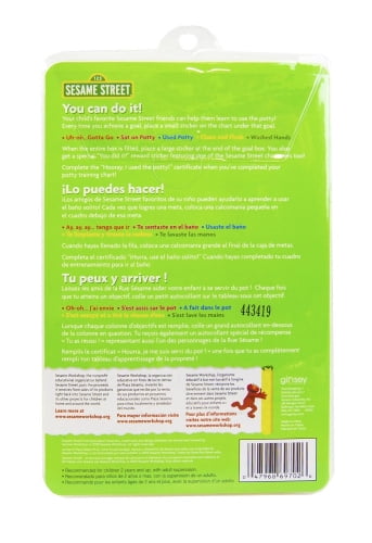 Sesame Street Trousse de Récompense pour l'Apprentissage à la Propreté