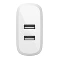 thumbnail image 2 of Chargeur mural double USB-A 24 W BOOST↑CHARGE™ <br> + Câble USB-C vers USB-A, 2 of 6