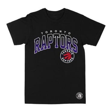 NBA Officially Licensed Toronto Raptors Fade Black T-Shirt