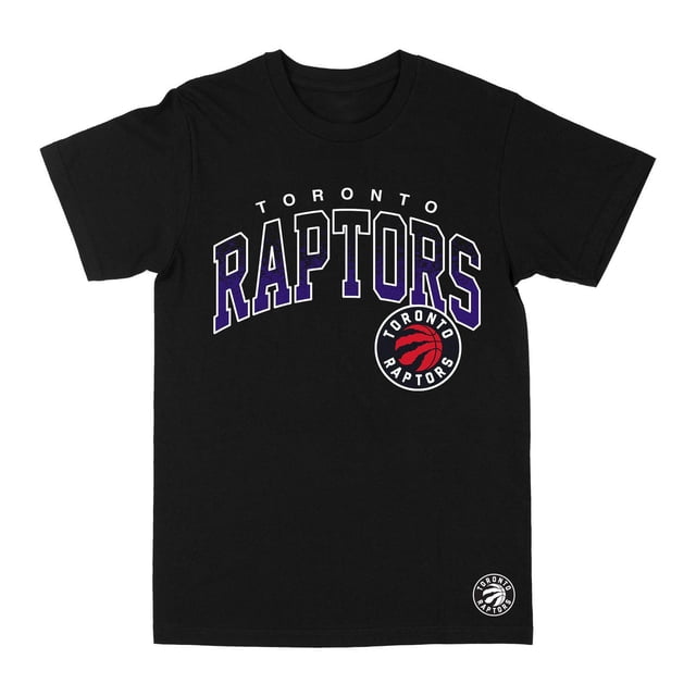 NBA Officially Licensed Toronto Raptors Fade Black T-Shirt