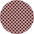 thumbnail image 1 of Ahgly Company Tapis Rond Lavable en Machine Intérieur Transitionnel Rose, 8 Pieds Rond, 1 of 7