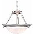 thumbnail image 3 of Volume Lighting V6973-33 Lunar 3-Light Pendant or Semi-Flush Ceiling, Brushed Nickel, 3 of 4