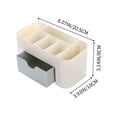 thumbnail image 3 of Chmadoxn Office Storage & Organization, Multi Functional Desktop Organizer Drawer Student Stationery Organizer Jewelry Cosmetics Desk Organizer Box Plastic Desktop Organizer, 3 of 6