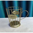 thumbnail image 2 of VogueV #01 Clearance Cup Holder Mug Shape Coffee Pod Holders Storage Organizer for Counter Coffee Bar Rack Black, 2 of 2