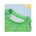 thumbnail image 4 of Yeahdor Boys 2 Piece Swimsuit Long Sleeve Rash Guard Shirts Top with Swim Pants Set UV Protection Green 16, 4 of 7