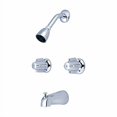 thumbnail image 2 of Central Brass 0997 Two Handle Tub & Shower Set - Polished Chrome, 2 of 3