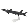 thumbnail image 3 of KLKCMS 1/72 Education Toy Building Model Kits 4D Plane Model Miniature J20 Aircraft for Black, 3 of 9
