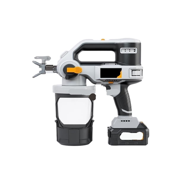 Small Electric Airless Paint Sprayer Gun, Lithium Battery Powered for Latex Paint Coatings ,Easy to Use