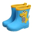 thumbnail image 1 of Girls Rain Boots Fun Patterns Waterproof Toddler Boots Girls' Boots for Toddlers Girls, 1 of 3