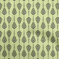 thumbnail image 1 of oneOone Velvet Lime Green Fabric Asian Floral Block Craft Projects Decor Fabric Printed By The Yard 58 Inch Wide, 1 of 3