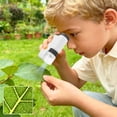 thumbnail image 4 of TIELUTT Portable Handheld Mini with LED for Kids Students Science and Outdoor Nature Exploration 60x To Kid 4-8 Boy Kids Computer for Girls 4 Years Alphabet Game Board Preschool Learning Big Worm on A, 4 of 4