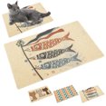thumbnail image 2 of Cat Litter Mat Moisture-Proof Breathable Pet Litter Mat Feeding Mat for Pet Cats, 2 of 5