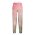 thumbnail image 4 of Pants for Women, Women Fashion Color Blocked Printed Drawstring Pants, 4 of 5
