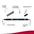 thumbnail image 2 of Tombow Dual Brush Pen, Abt, N35 (Ab-Tn35), 2 of 5