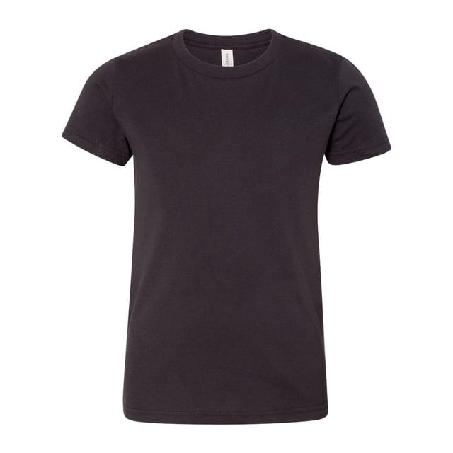 Bella Canvas Jersey Short-Sleeve Tee 3001Y, L, Dark Grey