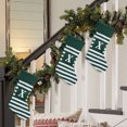 thumbnail image 1 of Naittoop Christmas Large Letters Christmas Stockings Cute Striped Christmas Tree Pendant Holiday Decorations, 1 of 5