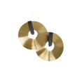 thumbnail image 4 of Ruiboury Crash Cymbals Playing Hand Cymbals Practical Traditional Heavy Alloy Cymbal 200mm Golden 250mm, 4 of 6