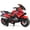 Red, variant on Gymax 12V Electric Kids Ride On Motorcycle w/ Training Wheels White