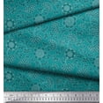 thumbnail image 3 of Soimoi polyester Crepe Fabric Flower Artistic Decor Fabric Printed Yard 42 Inch Wide, 3 of 3