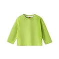 thumbnail image 1 of Kids Top, Casual Sports Solid Color Long Sleeve Round Neck Shirt, 1 of 5