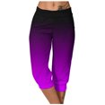 thumbnail image 1 of Yuyuzo Womens Capri Pants High Waisted Drawstring Sweatpants Running Gym Cropped Trousers with Pockets, 1 of 6