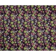 thumbnail image 4 of oneOone Polyester Spandex Dark Wine Fabric Florals Sewing Material Print Fabric By The Yard 56 Inch Wide, 4 of 4