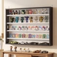 thumbnail image 2 of HOMCOM 5-Storey Wall Shelf Display Cabinet, Shot Glass Display Case, 2 of 10