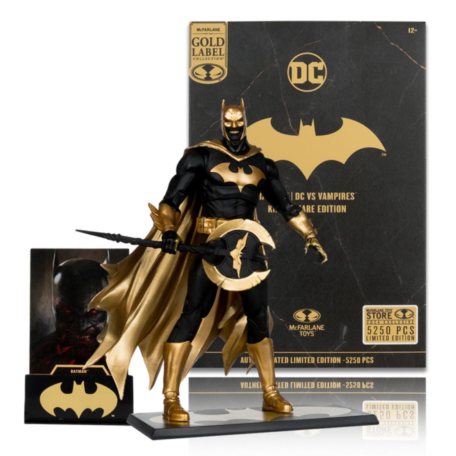 Batman (DC vs Vampires) Knightmare Edition Gold Label Figure
