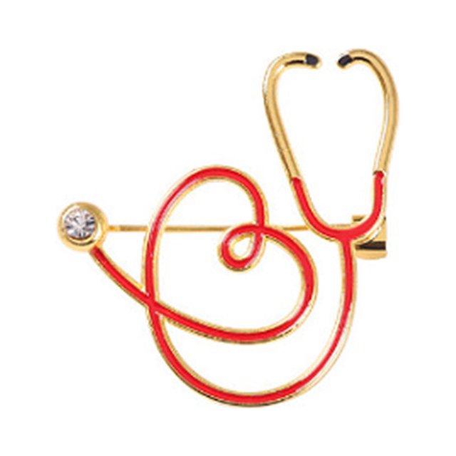 Lisbinx Jewelry for Women Clearance Creative Cartoon Heartbeat Red Shape Accessory Brooch