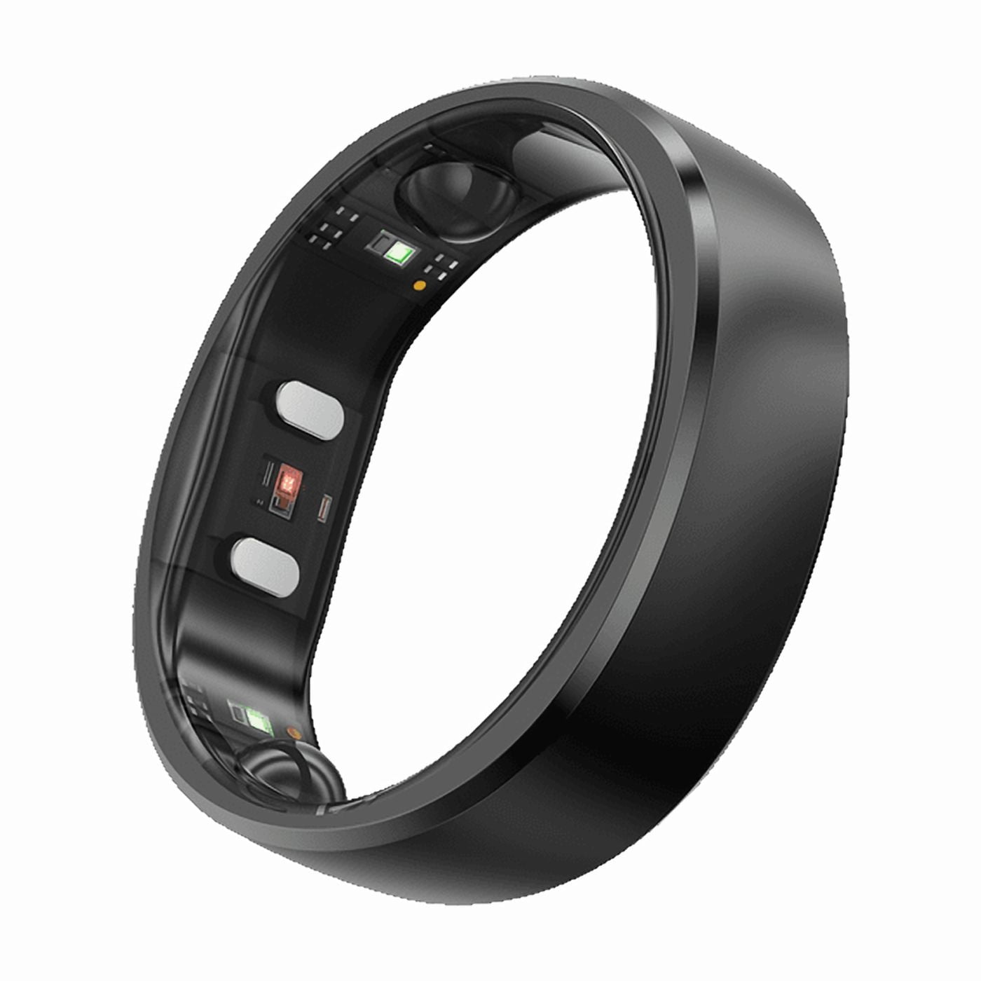 RingConn Gen 2 Ultra-Thin Smart Ring with Monitoring and Health Tracking (Size 6. Black)