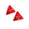thumbnail image 4 of 20x 2cm Polyhedral Four Sided Dice Set Role Playing Table Games D4 Math Counting Toys, 4 of 4