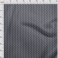 thumbnail image 4 of oneOone Viscose Jersey Navy Blue Fabric Geometric Craft Projects Decor Fabric Printed By The Yard 60 Inch Wide, 4 of 4