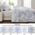 thumbnail image 3 of Hitime Luxury Printed Quilt Set Queen Size, Lightweight Comforter Set, Oversized Bedspread Coverlet Quilted Bedding Set, with 2 Matching Pillowcases, for All Season, 3 of 8