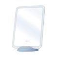 thumbnail image 1 of Mistaha Miroir de Maquillage à DEL Écran Tactile Luminosité Réglable Miroir de Meuble-Lavabo Miroir Éclairé Rechargeable par USB Miroir Cosmétique de Bureau avec Support Mobile Magnétique, 1 of 8
