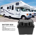 thumbnail image 3 of Marine Battery Box, Easy To Use Versatile Portable Anti Impact Boat Battery Box High Strength Protective with Straps and Hardware for Automotive, 3 of 7