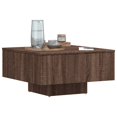 thumbnail image 2 of vidaXL Coffee Table Brown Oak 60x60x31.5 cm Engineered Wood, 2 of 5