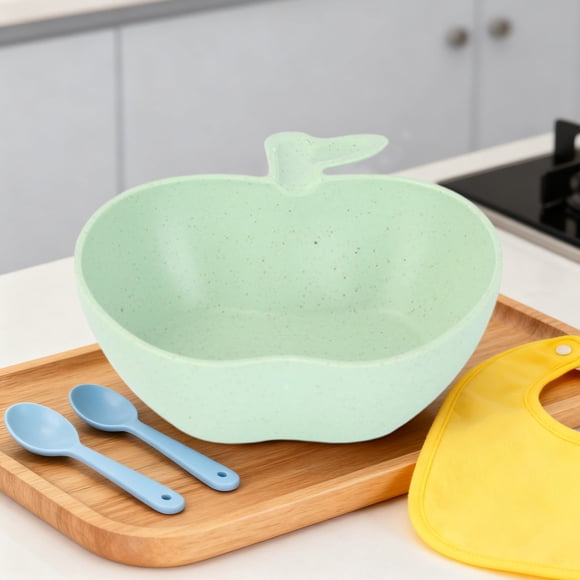Birdeem Apple Shaped Decorative Bowl for Adult Use,Party Tableware and Serving Dish,Ideal for Snacks Desserts and Fruits,Fun Design Easy To Clean and Store