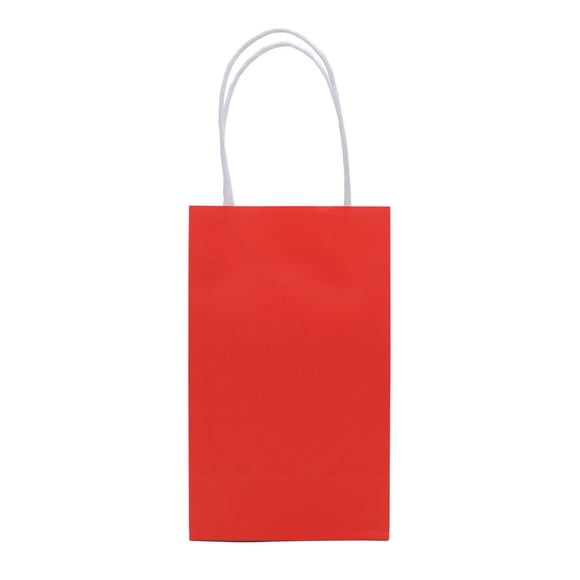 10pk red paper bag