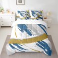 thumbnail image 2 of YST Gradient Abstract Vintage Bedding Set 7 Pieces Modern Bedding Sets & Collections, Full Size, 2 of 4