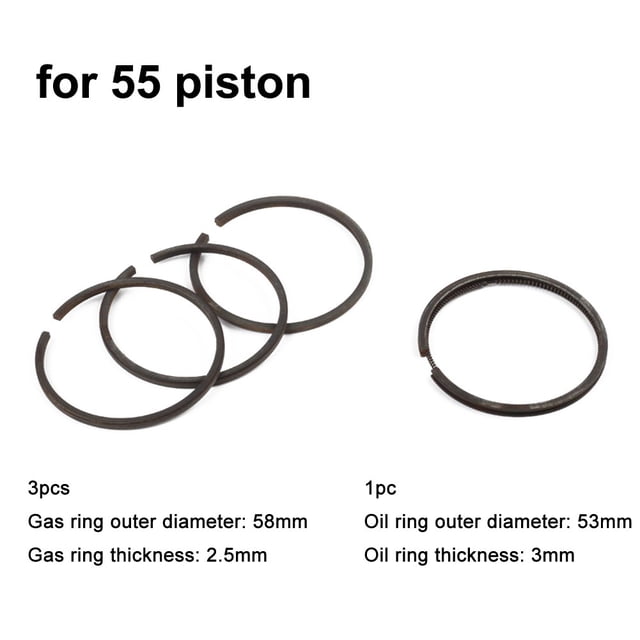 Air Compressor Piston Ring Pneumatic for 55 70 80 90 95 FS100 105 FS120 Cylinder