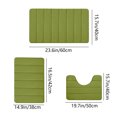 thumbnail image 3 of EQWLJWE Summer Savings!Bathroom Rugs Sets 3 Piece Memory Foam,Soft Absorbent Memory Foam Bath Mats Set,Dry Fast Bath Mat,Machine Washable Bath Rug Set for Bathroom, 3 of 9