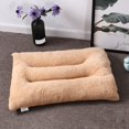 thumbnail image 3 of Breathable Thermal Solid Color Cushion Puppy Cat Sleeping Mat Pet Kennel Pad, 3 of 10