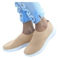 thumbnail image 3 of Kcodviy Chaussures en Maille pour Femmes d'Extérieur Espadrilles Compensées Chaussures pour Femmes Taille 12 Décontractées à Enfiler Confortables Espadrilles pour Femmes Taille 8 Semelles Chaussures de Course Sport, 3 of 3