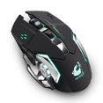 thumbnail image 2 of Casque de Jeu Ergonomique Sans Fil Rechargeable X8 Silencieux à DEL Rétroéclairé USB Optique, 2 of 6